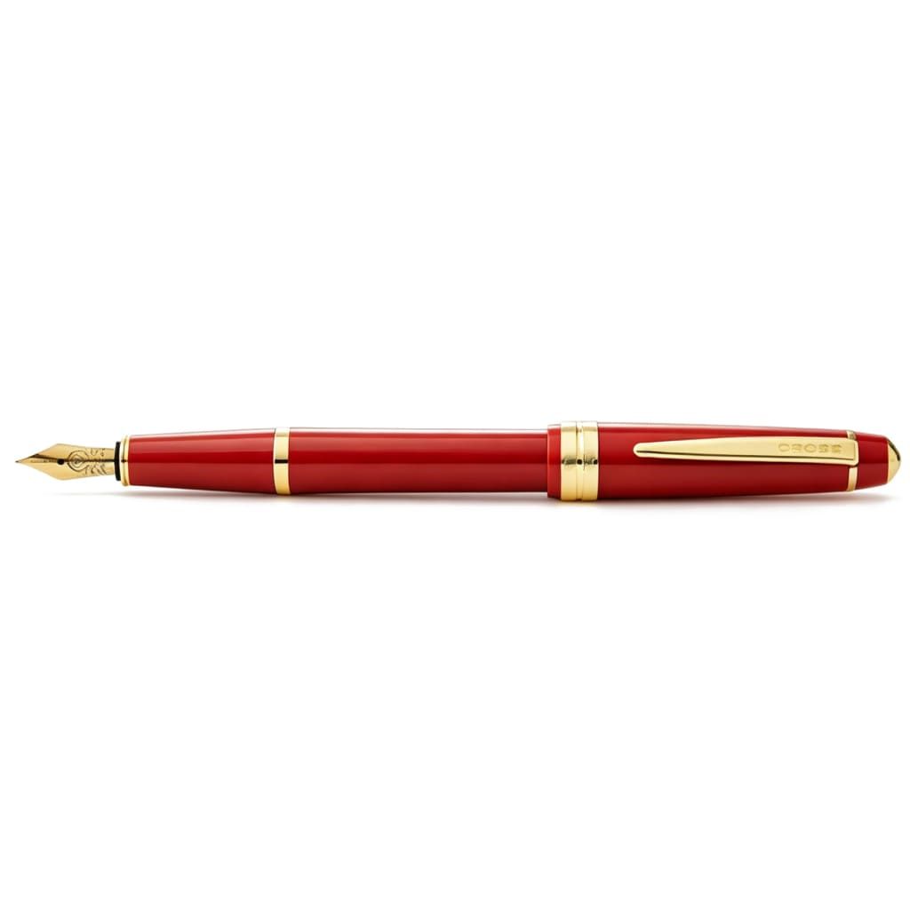 CROSS Bailey Light™ Polished Amber Resin and Gold Tone Fine Nib Fountain Pen