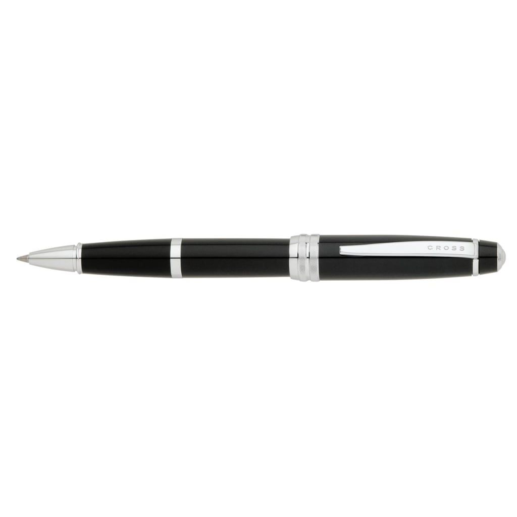 CROSS Bailey™ Black Lacquer with Polished Chrome Appointments Selectip® Rollerball Pen