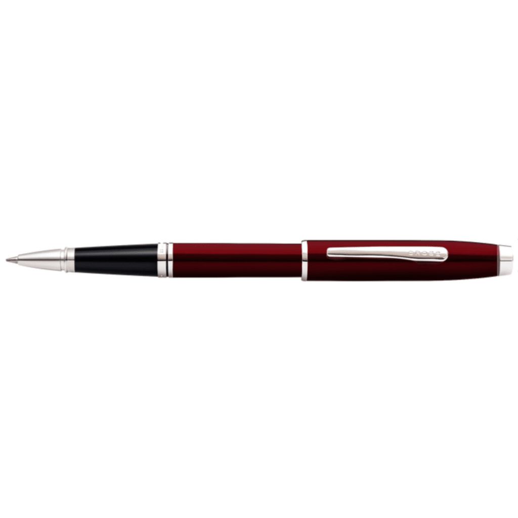 CROSS Coventry Red Lacquer with Polished Chrome Appointments Rollerball Pen