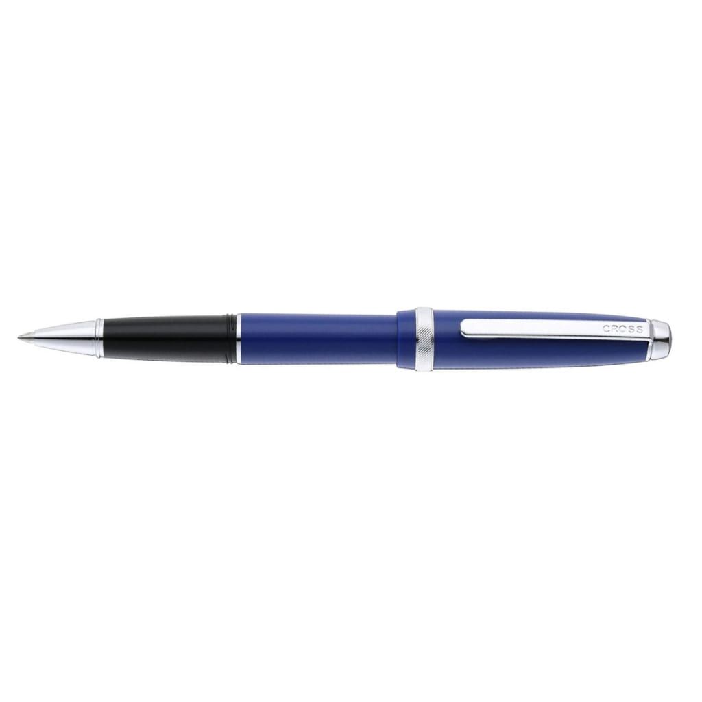 CROSS Lume Deep Sea Blue with Polished Chrome Appointments Ballpoint Pen