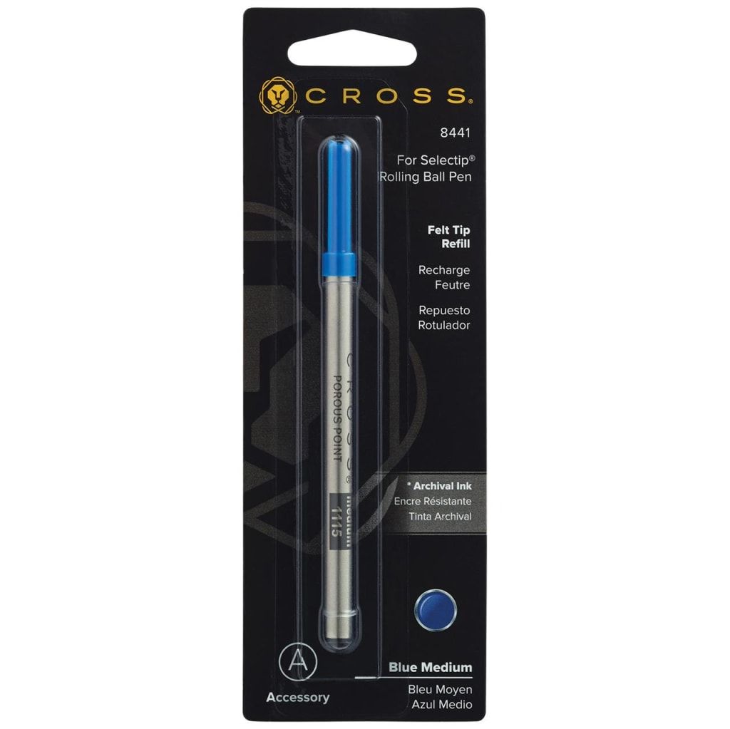 CROSS Selectip® Porous-Point Refill - Blue Medium - Single Pack