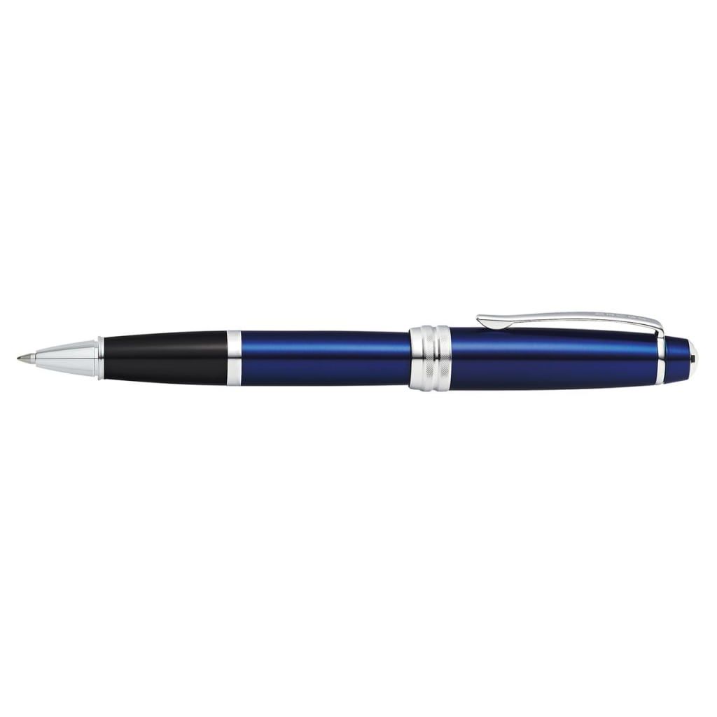 CROSS Bailey™ Blue Lacquer with Polished Chrome Appointment Selectip® Rollerball Pen