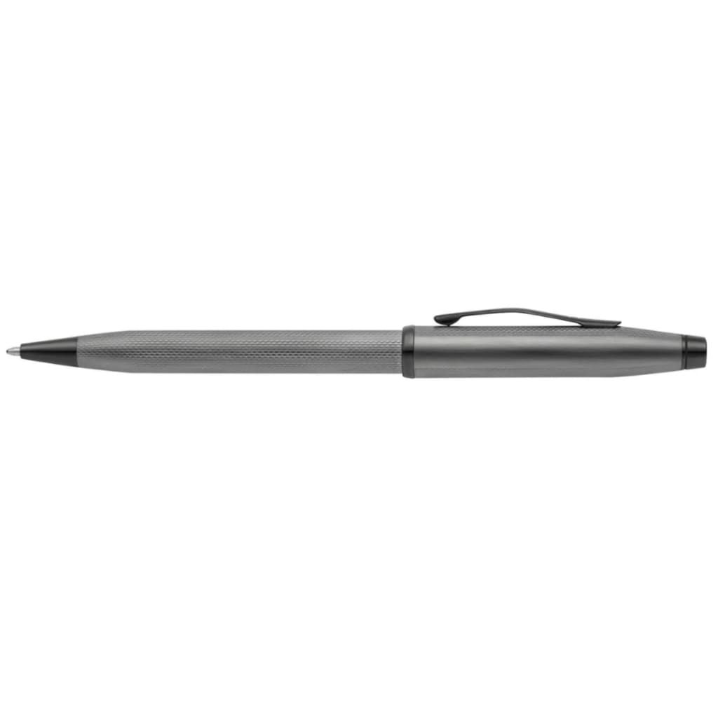 CROSS Polished Slate Gray Engraved Diamond Pattern with Slate Gray PVD Appointments Ballpoint Pen