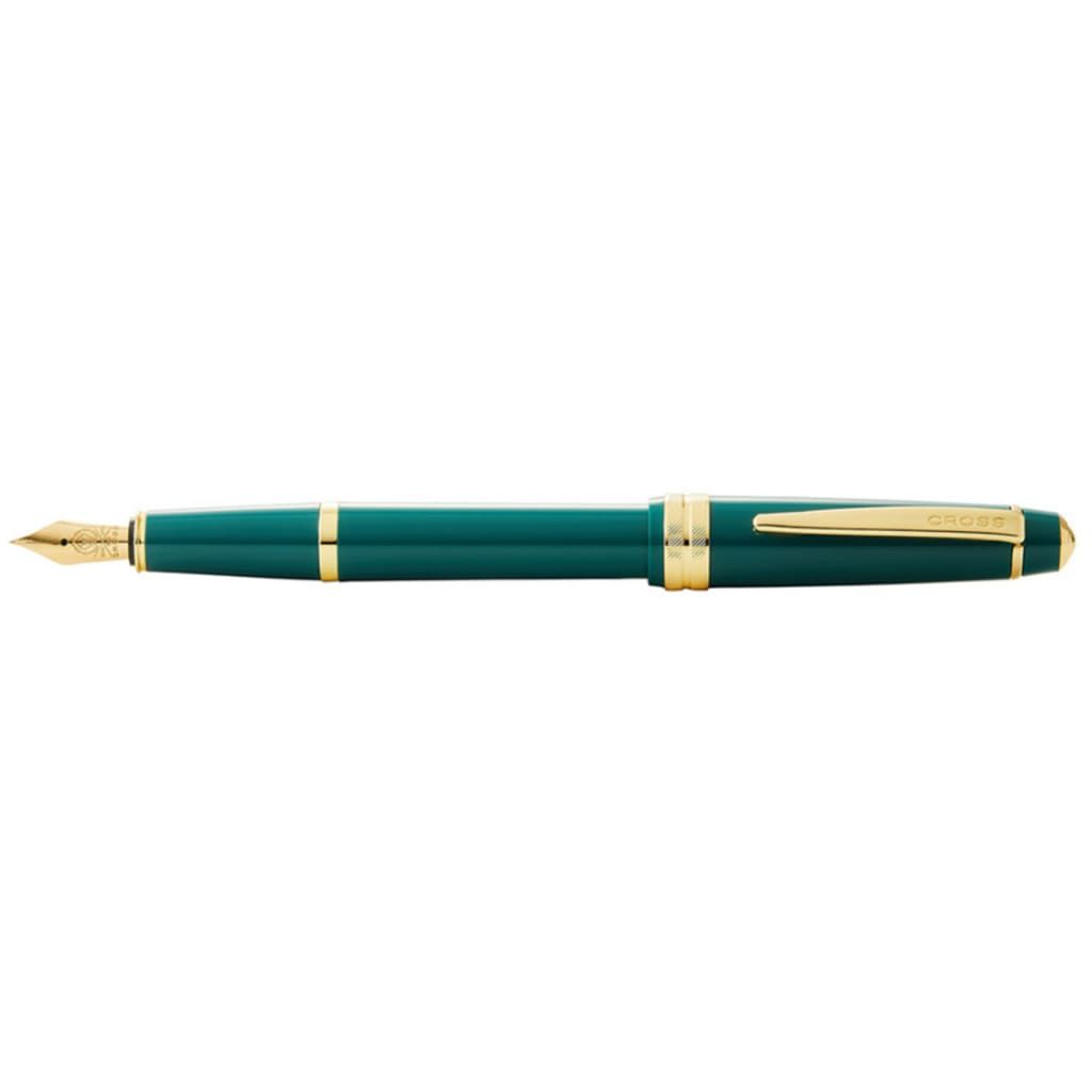 CROSS Bailey Light™ Polished Green Resin and Gold Tone Fine Nib Fountain Pen