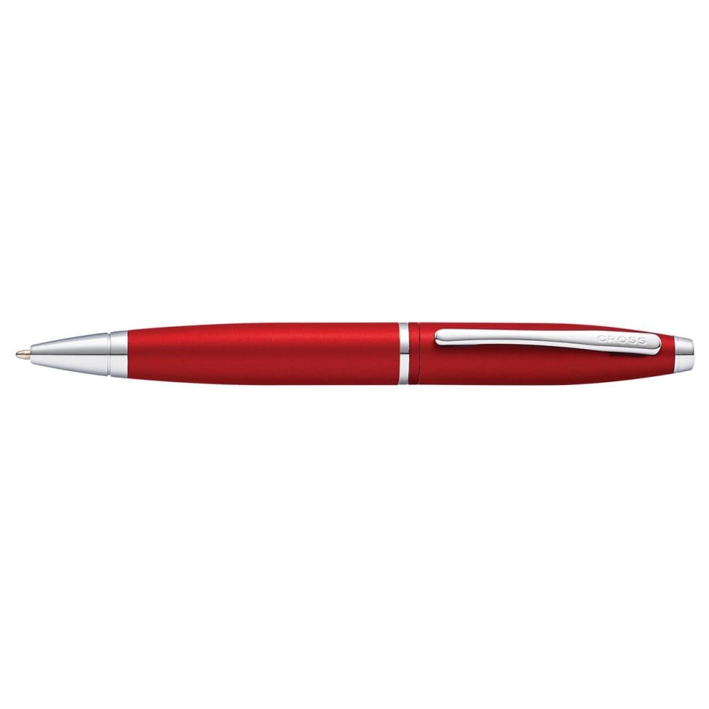 CROSS Calais™ Matte Metallic Crimson with Polished Chrome Appointments Ballpoint Pen