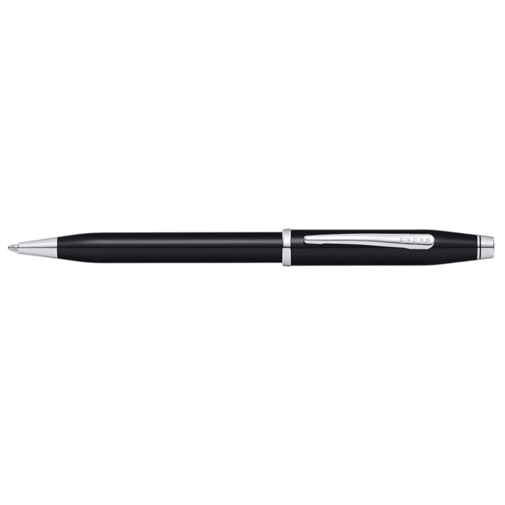 CROSS Century® II Black Lacquer with Chrome Plated Appointments Ballpoint Pen