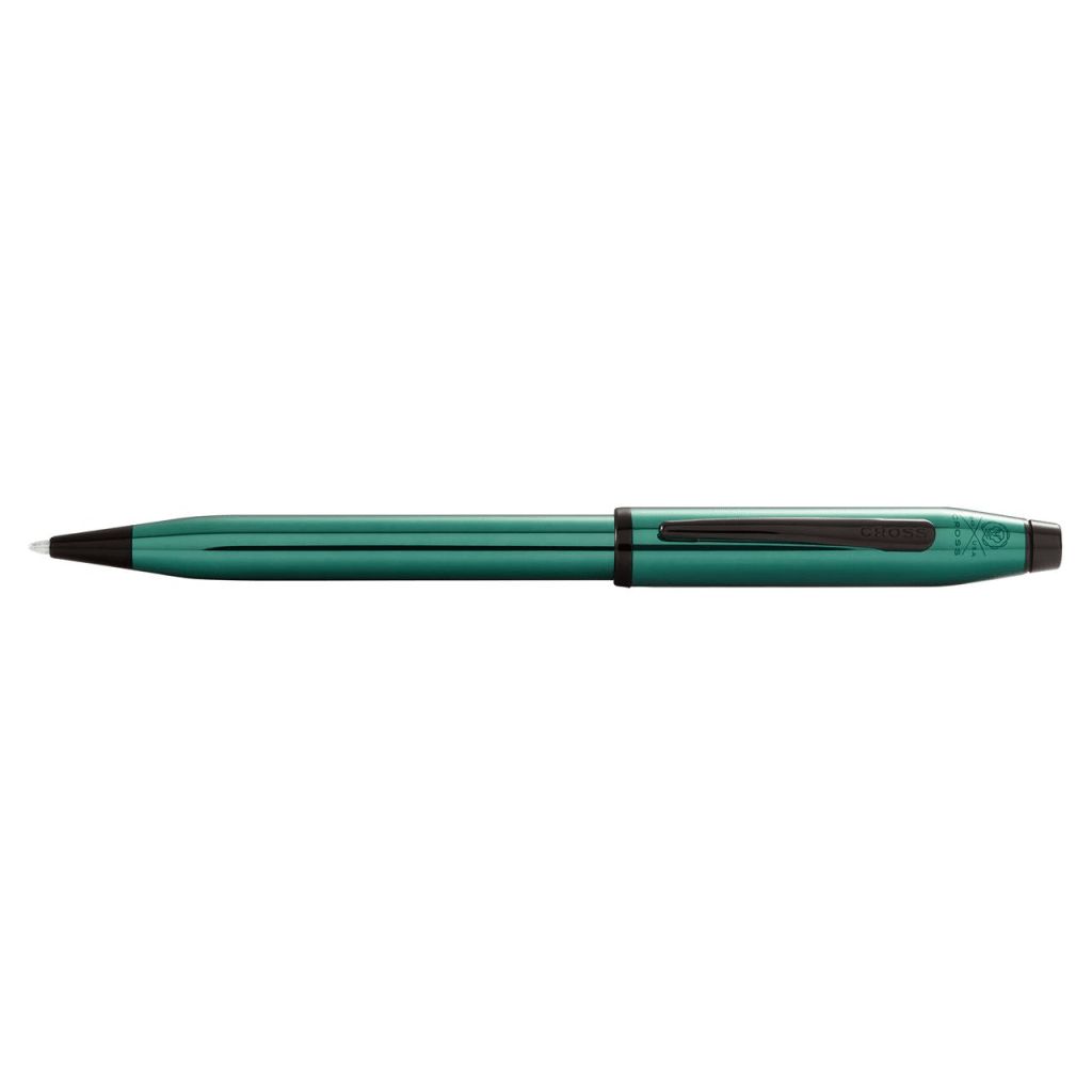 CROSS Century® II Translucent Green Lacquer with Polished Black PVD Appointments Ballpoint Pen