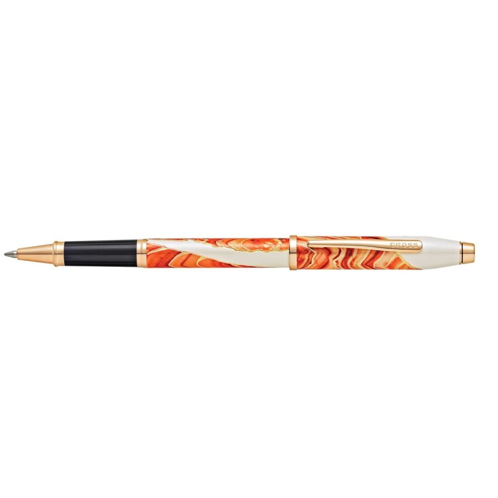 CROSS Wanderlust Antelope Canyon with Gold-Plated Engravings and Rose Gold PVD Appointments Rollerball Pen