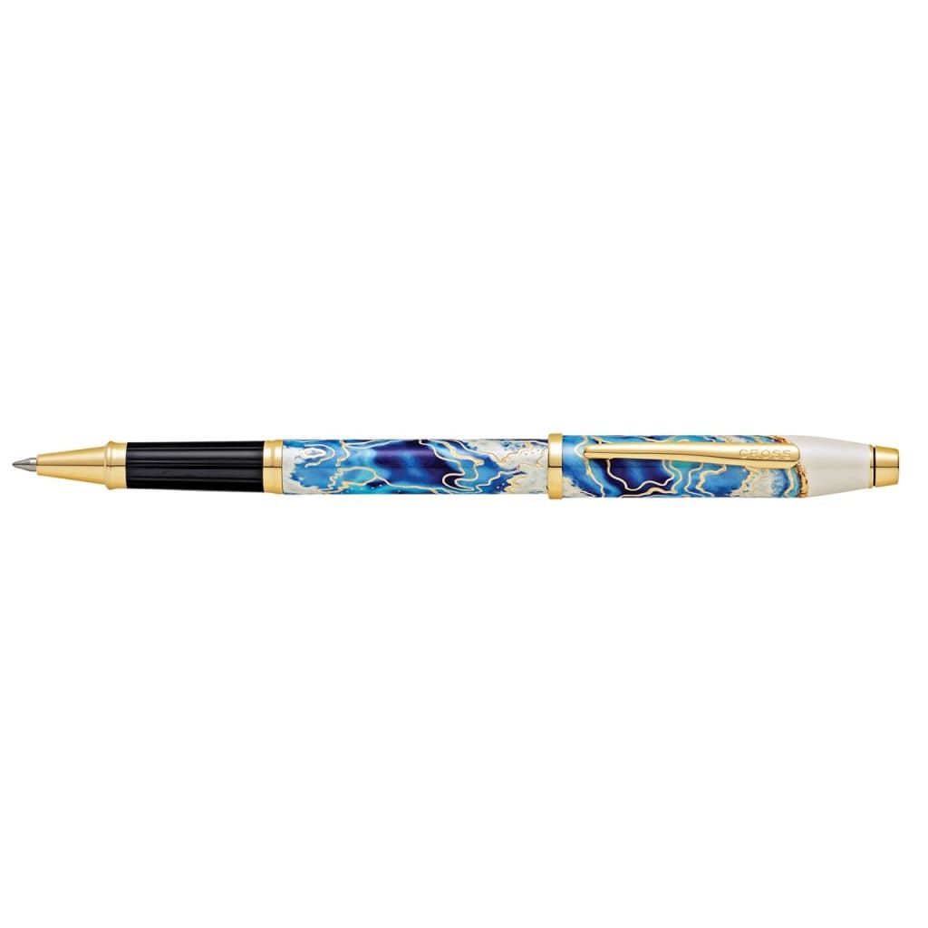 CROSS Wanderlust Malta with Gold-Plated Engravings and Appointments Rollerball Pen