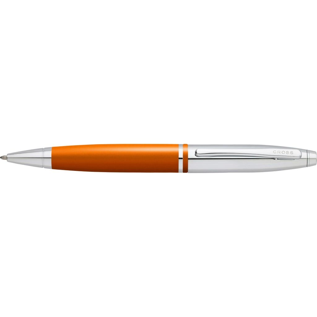 CROSS Calais™ Metallic Exuberance Orange Lacquer with Polished Chrome Appointments Ballpoint Pen