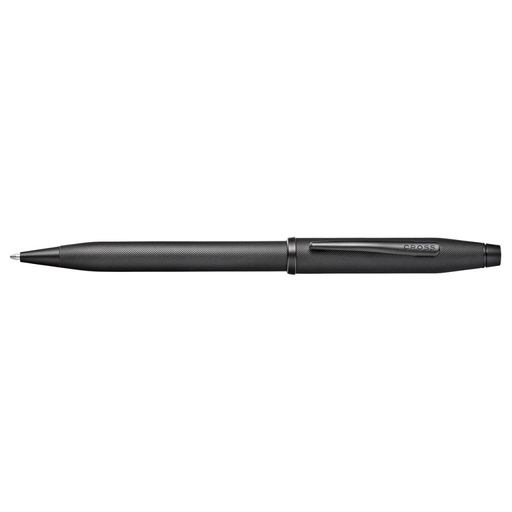 CROSS Century® II Black Micro Knurl and Matte Black PVD Ballpoint Pen