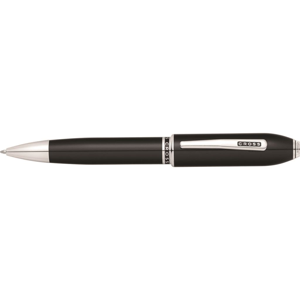 CROSS Peerless™ Obsidian Black Lacquer with Platinum-plated Appointments Ballpoint Pen