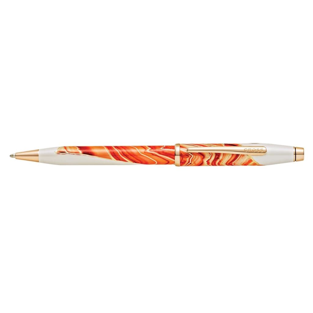 CROSS Wanderlust Antelope Canyon with Gold-Plated Engravings and Rose Gold PVD Appointments Ballpoint Pen