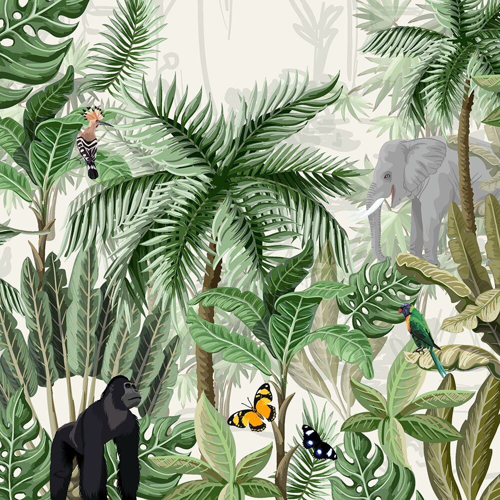 PAPER+DESIGN Luncheon Napkins 33cm - Rainforest (Pack of 20)