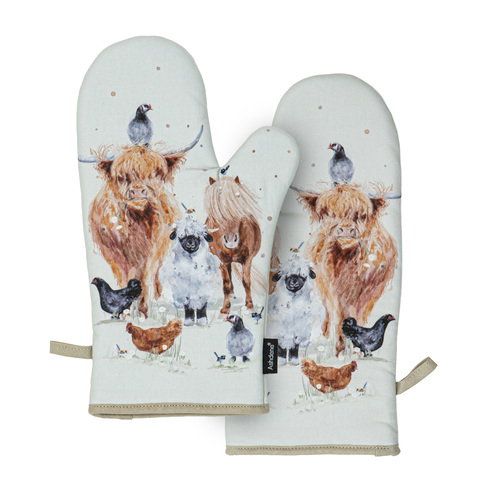 ASHDENE Paddock Pals 2pk Oven Mitts