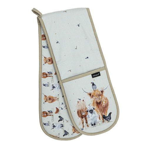 ASHDENE Paddock Pals Double Oven Mitt