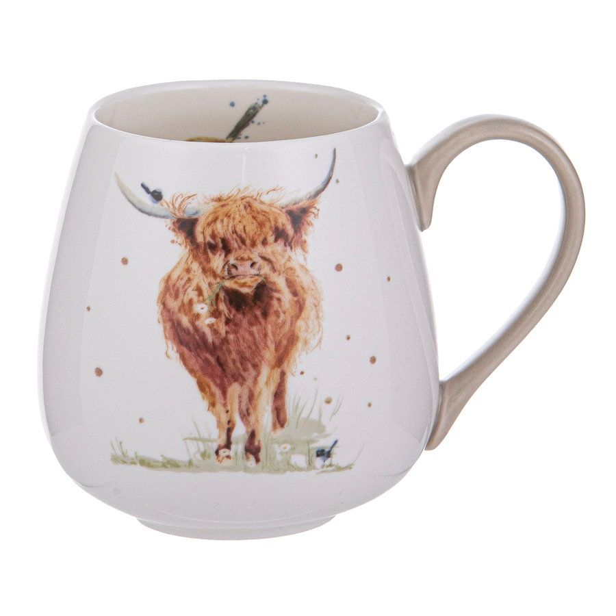 ASHDENE Paddock Pals Victoria the Highland Coo Mug