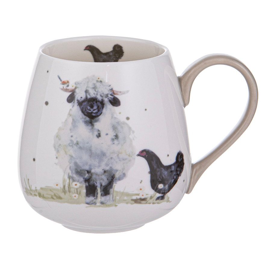 ASHDENE Paddock Pals Victor the Valais Blacknose Sheep Mug