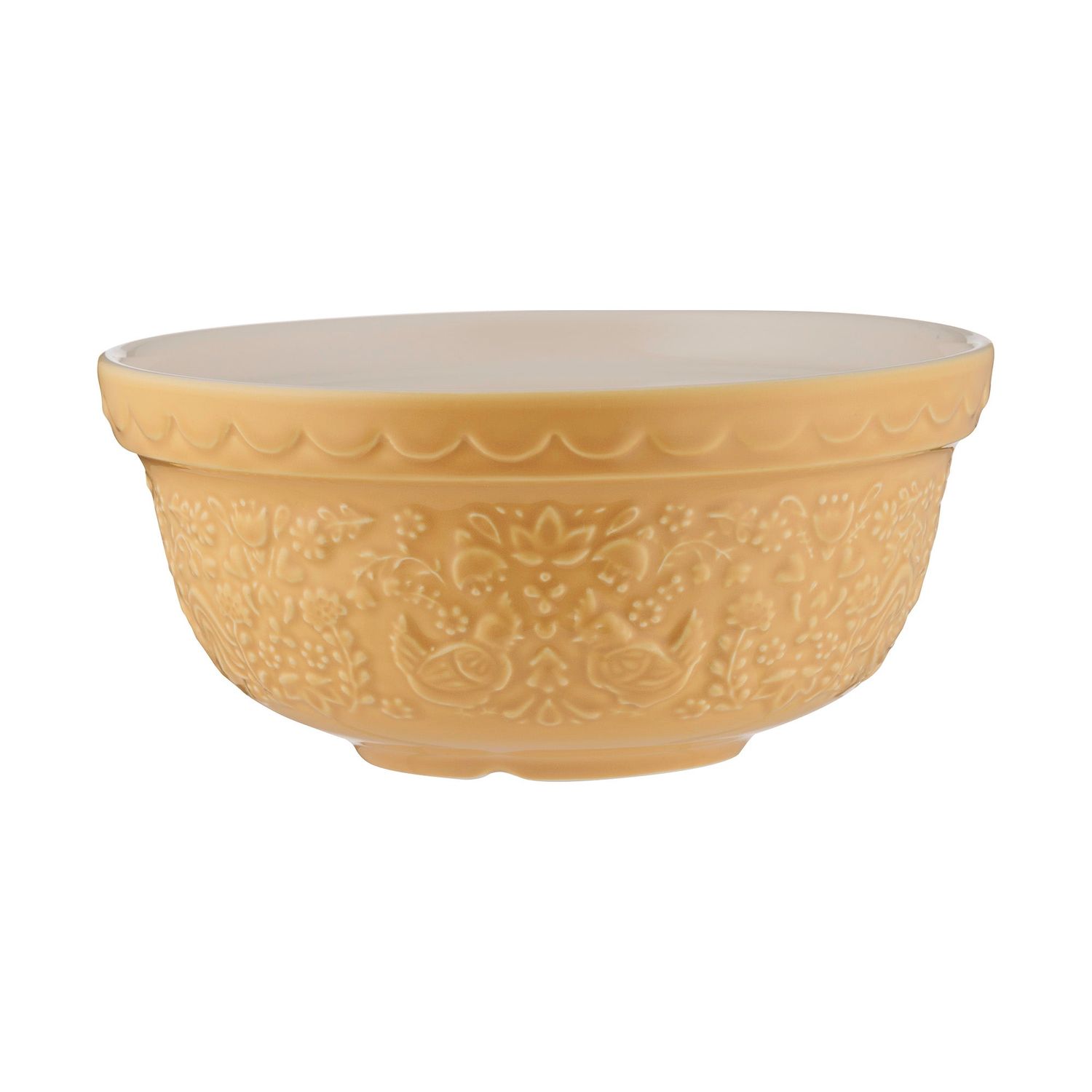 MASON CASH Home To Roost Yellow Hen Mixing Bowl - 21cm / 1.1 Litre