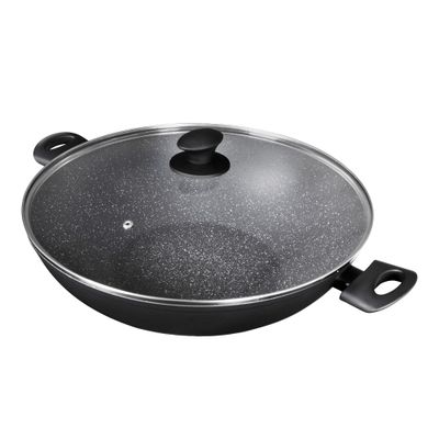 PYROLUX Pyrostone Wok with Lid - 36cm