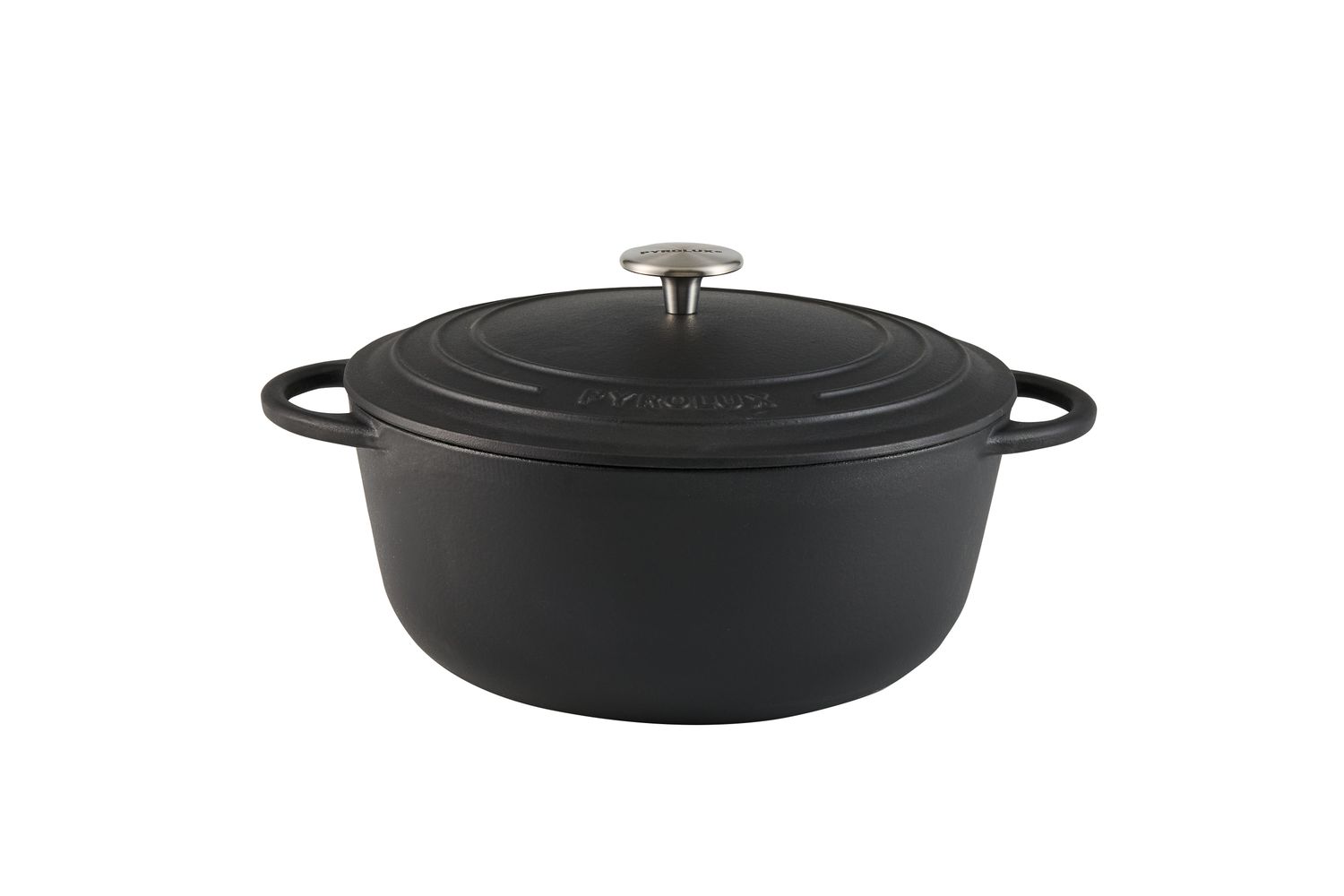 PYROLUX Pyrochef Round French Oven 24cm/4L - Black Satin
