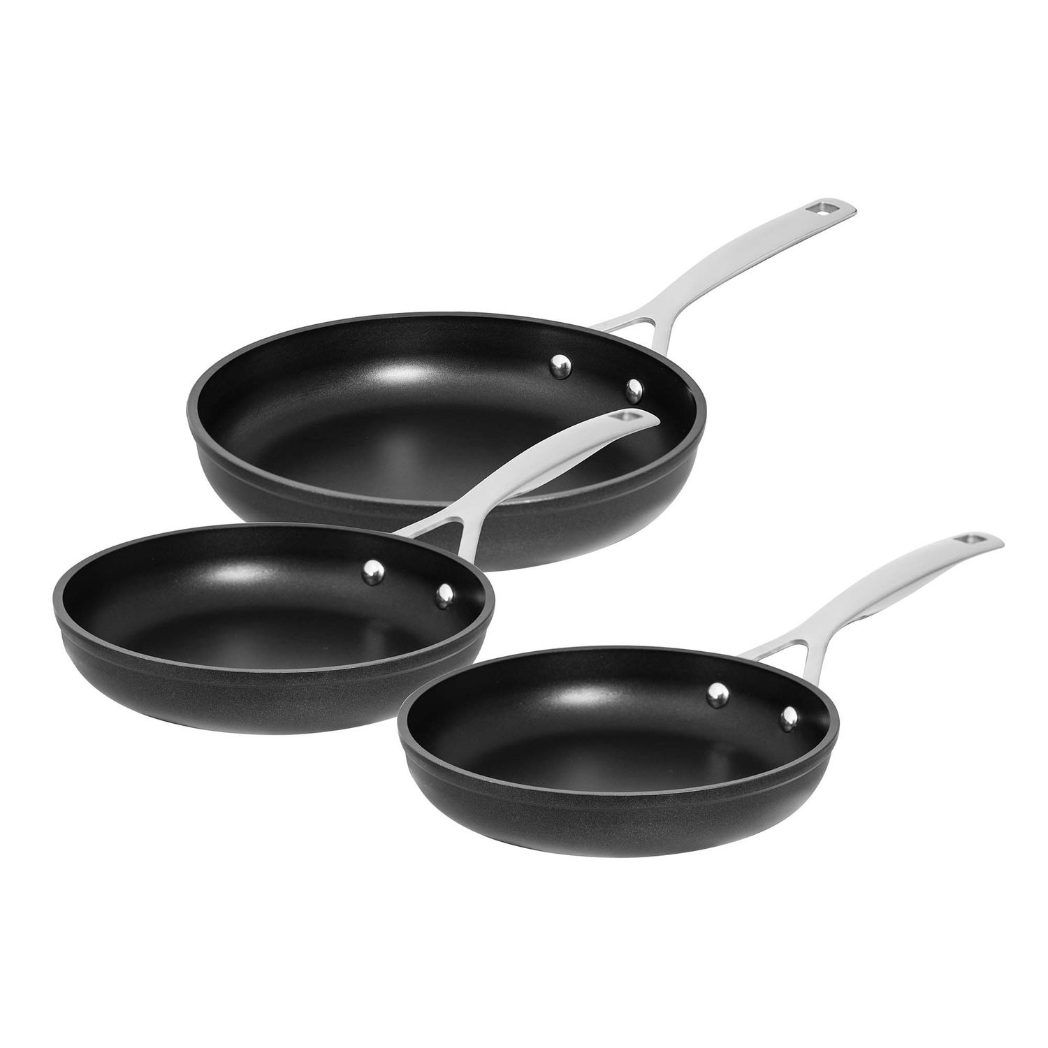 PYROLUX Ignite 3 Piece Fry Pan Set - 3 Piece Set
