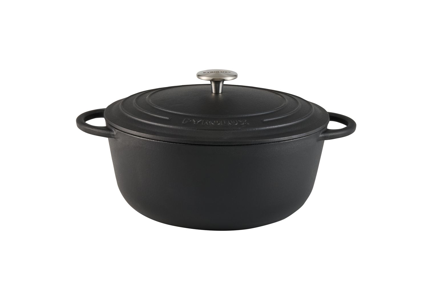 PYROLUX Pyrochef Round French Oven 26cm/5L - Black Satin