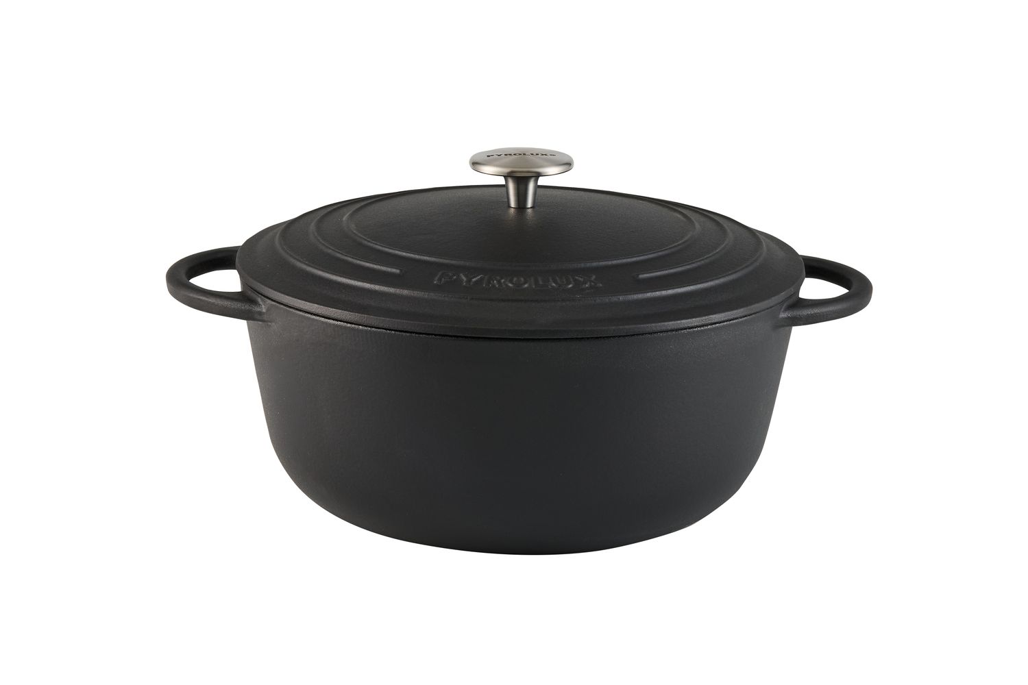 PYROLUX Pyrochef Round French Oven 28cm/6L - Black Satin