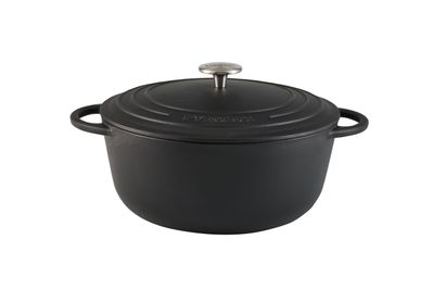 PYROLUX Pyrochef Round French Oven 28cm/6L - Black Satin