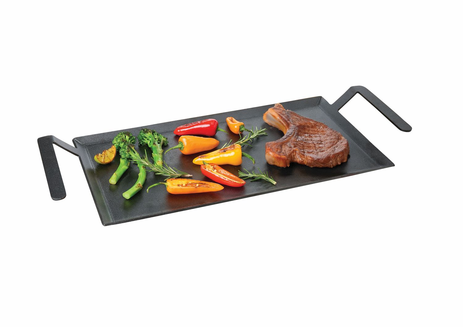 PYROLUX Carbon Steel Griddle 47.5 x 26cm