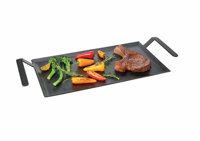 PYROLUX Carbon Steel Griddle 47.5 x 26cm