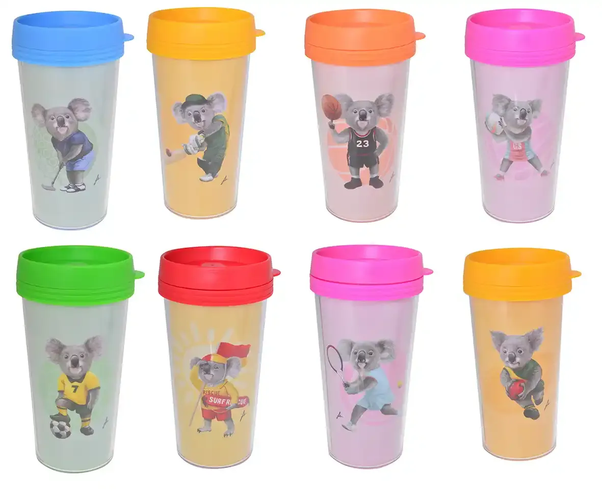 SPORTY KOALAS Travel Cup 450ml - Assorted Designs