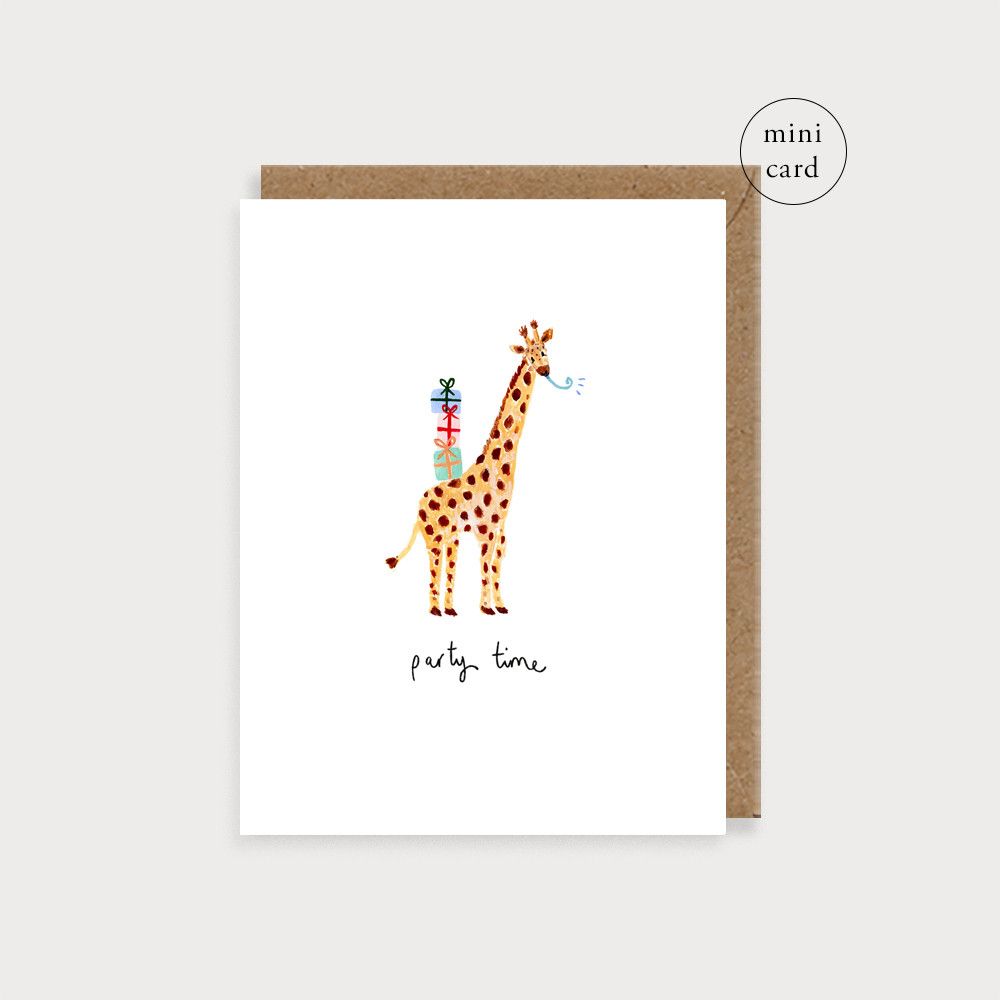 LOUISE MULGREW DESIGNS Small Card HB- Party Time