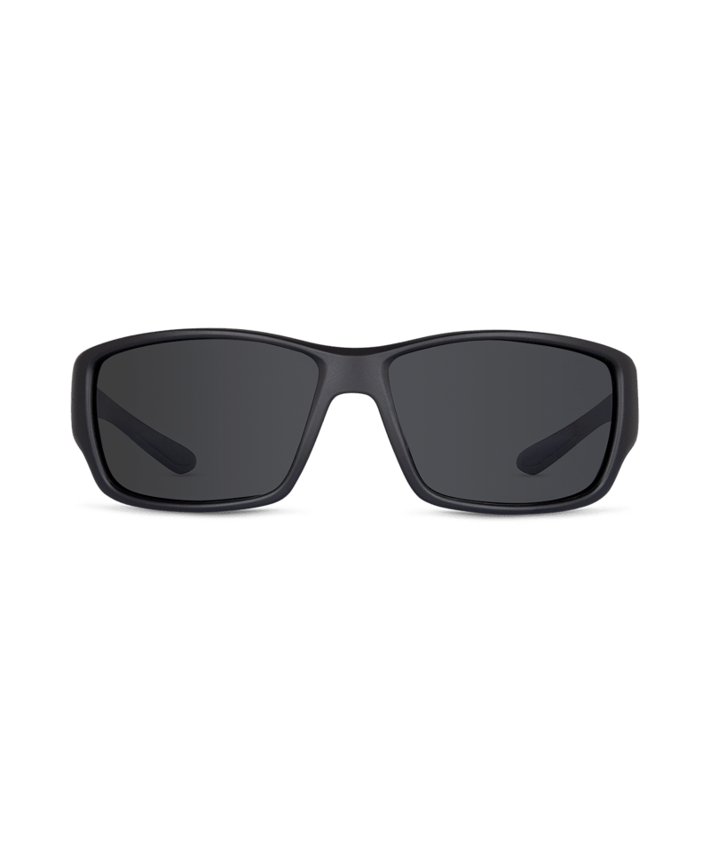 WOLLUMBIN Stradbroke Men's Sunglasses - Black/Smoke