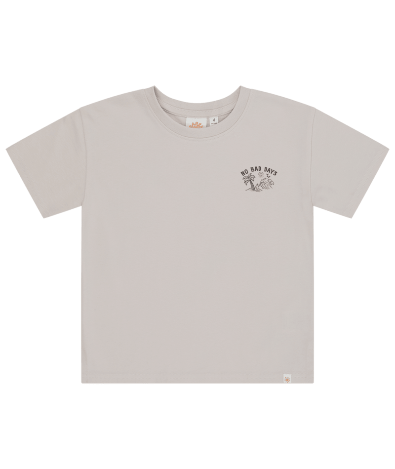 EARTH NYMPH Boys' T-Shirt - No Bad Days - Sand