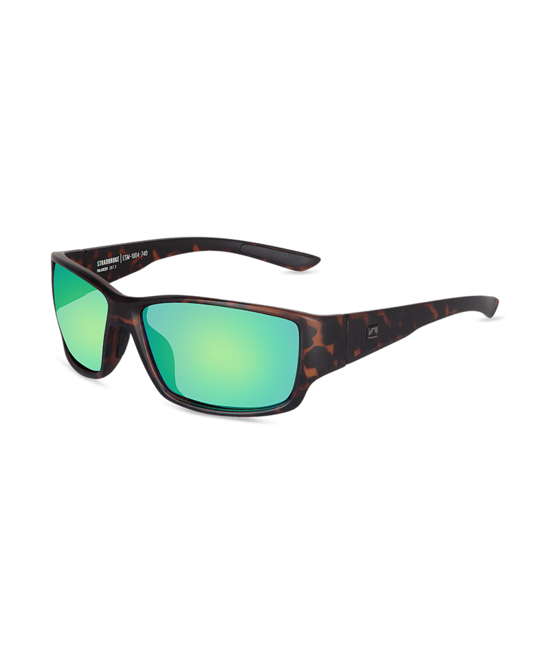 WOLLUMBIN Stradbroke Men's Sunglasses - Tort/Green