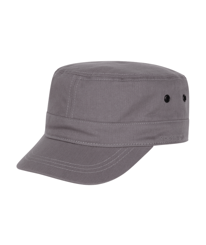 KOORINGAL Men's Mao Cap - Ruben - Dark Grey