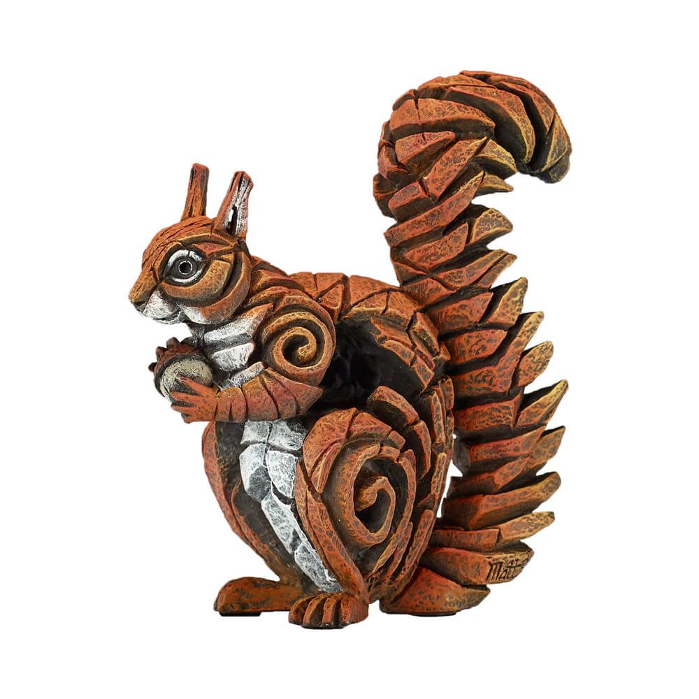 EDGE SCULPTURE Miniature Squirrel - Brown
