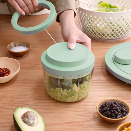 BRABANTIA Tasty+ Manual Food Chopper - Jade Green