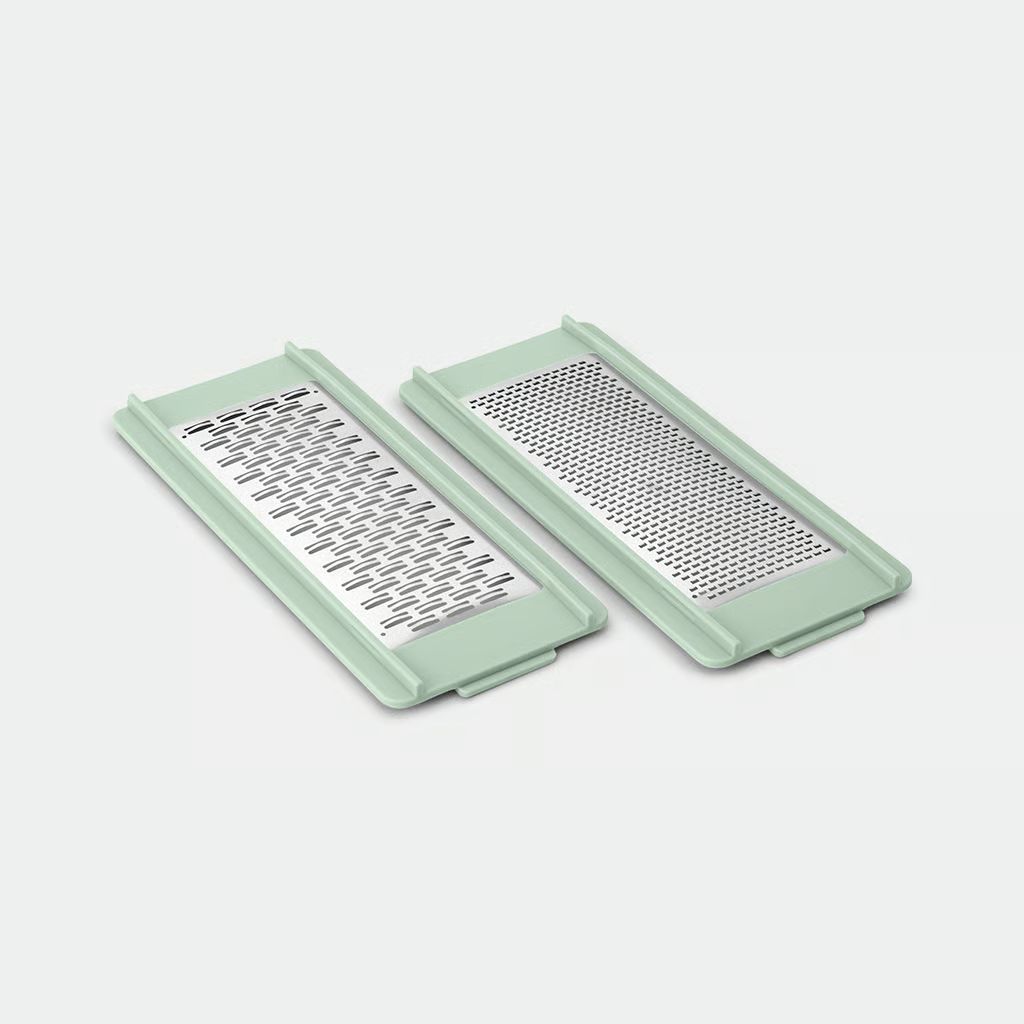 BRABANTIA Tasty+ Slicer and Grater Set - Jade Green