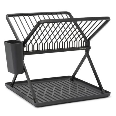 BRABANTIA SinkSide Foldable Dish Rack - Dark Grey