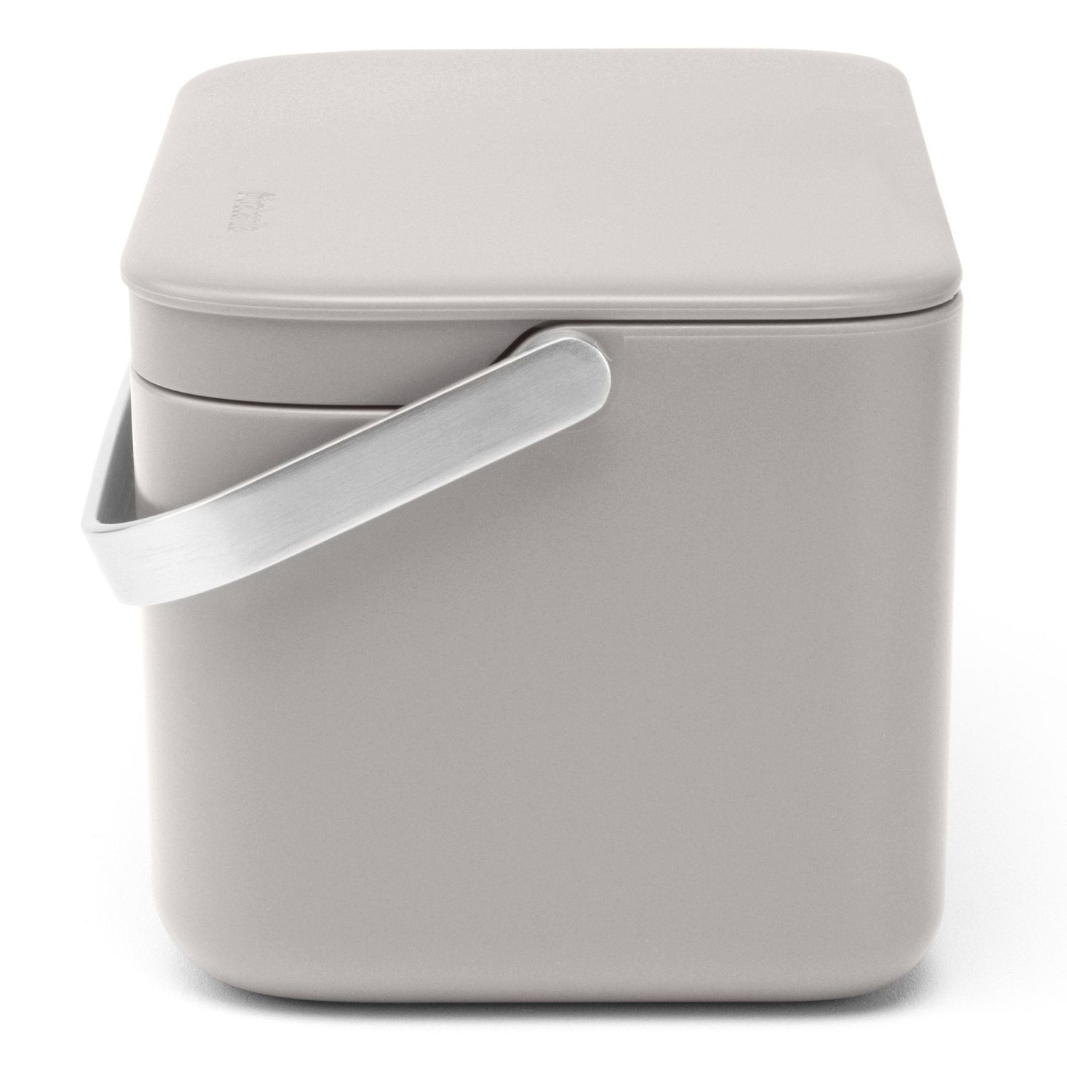 BRABANTIA SinkSide Food Waste Caddy, 1.8L - Mid Grey