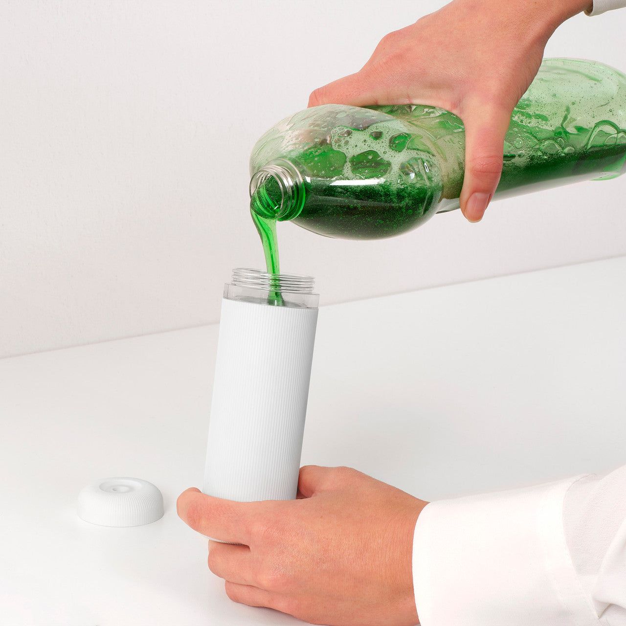 BRABANTIA SinkStyle Soap Squeezer - Fresh White