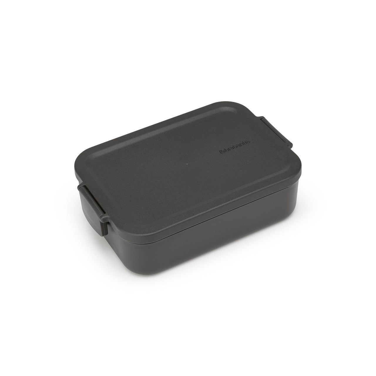 BRABANTIA Make &amp; Take Lunch Box, Medium, Plastic - Dark Grey