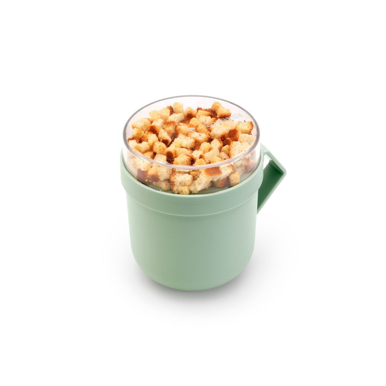 BRABANTIA Make &amp; Take Soup Mug, 0.6L - Jade Green