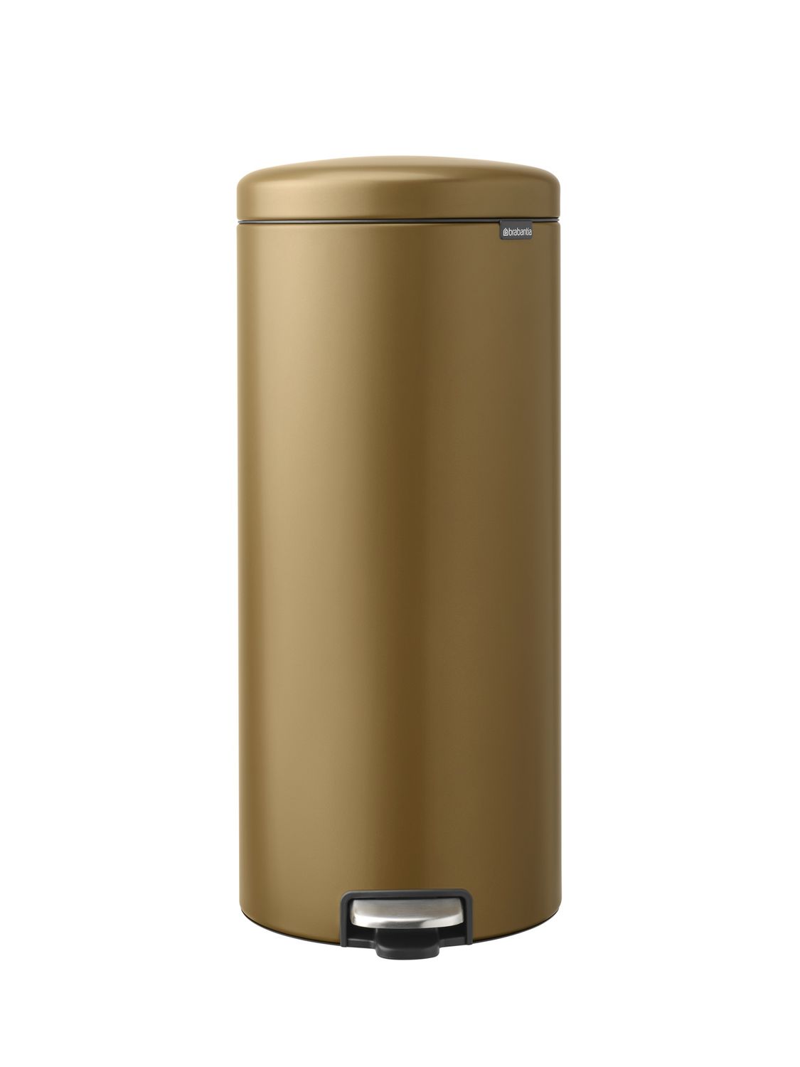BRABANTIA NewIcon Pedal Bin, 30L - Warm Brass