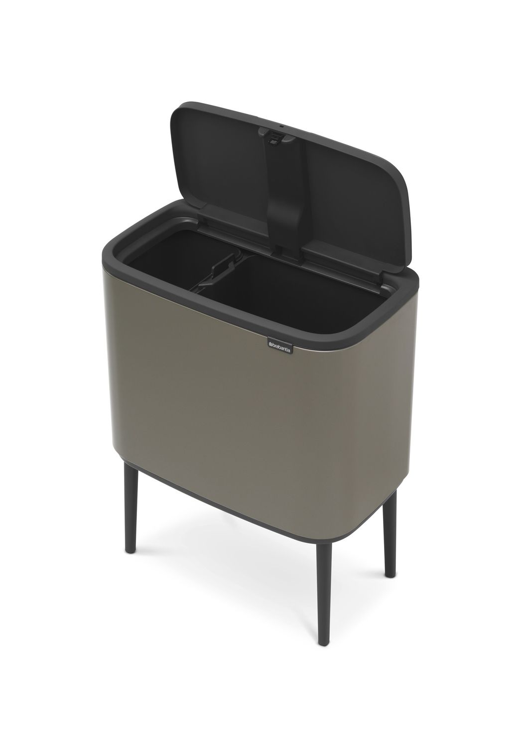 BRABANTIA Bo Touch Bin, 11 + 23L - Platinum