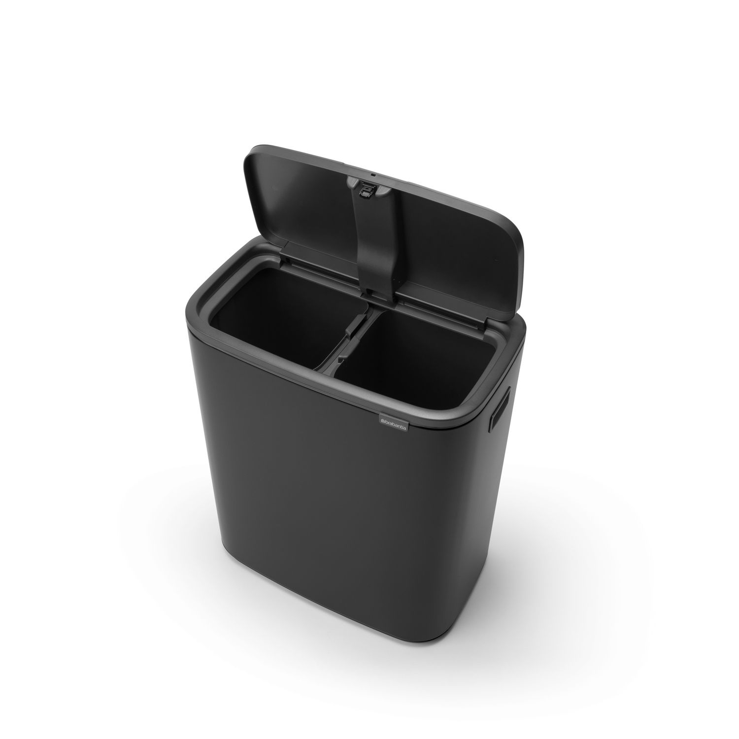 BRABANTIA Bo Touch Bin, 2 x 30L - Matt Black