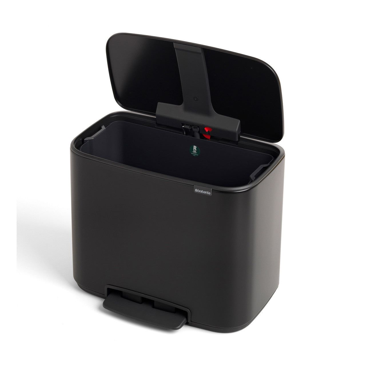 BRABANTIA Bo Pedal Bin, 36L - Matt Black