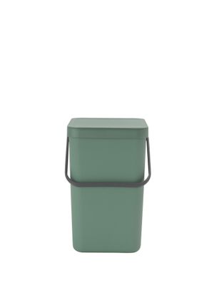 BRABANTIA Sort &amp; Go Waste Bin, 25L - Fir Green